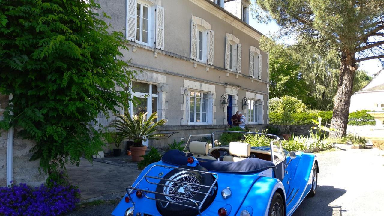 La Morgiane Bed and Breakfast Saint-Germain-les-Vergnes Exteriör bild