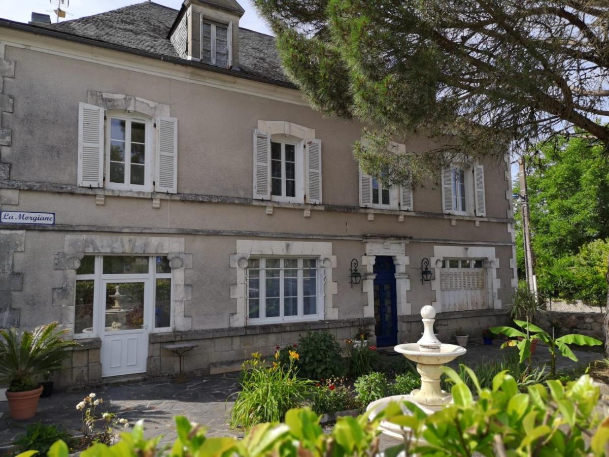 La Morgiane Bed and Breakfast Saint-Germain-les-Vergnes Exteriör bild